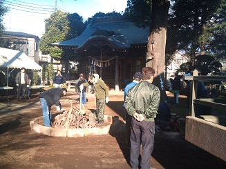 国分寺 中村農園だより 初詣は内藤神社へ是非お越し下さい